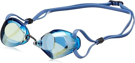 SPURT Mirrored Lens Swimming Goggles SW-5AF Blue