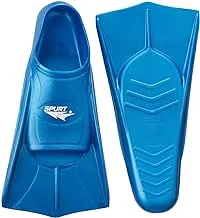 SPURT Spurt Silicon Swimming Fins, Size 37-38 Blue