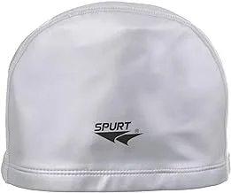 SPURT PU Swimming Cap Grey