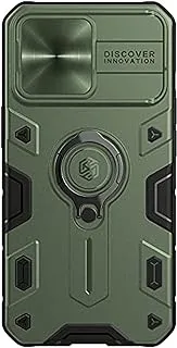 Nillkin CamShield Armor Series Cover Case Designed For Apple iPhone 13 Pro - Dark Green