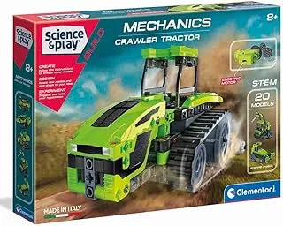 Creative toy mechanics lab - crawler farming tractor building & construction for ages 8 to 12