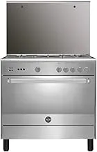 LA GERMANIA Freestanding Cooker 90 x 60, 5 Gas Burners, Stainless 9C10GLA1X4AWW