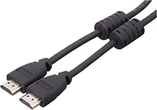 Keendex KX2228 HDTV 1.5m HDMI Male to Male Cable for 3D PS3، Xbox 360، Blueray، HDTV، Plasma TV، LED and LCD - Black