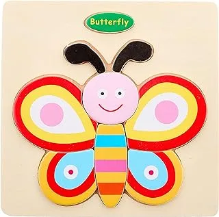 Wooden 3D puzzle - Butterfly