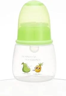 La Frutta 22040 Plastic Feeding Bottle, 60 Ml - Green