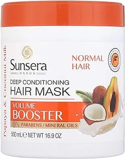 Sunsera Deep Conditioning Hair Mask with Papaya and Coconut Milk for Normal Hair - 500 ml