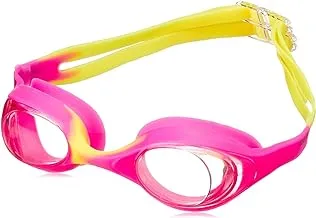 SPURT Swimming Goggles with Pink Lenses 18D-122 Pink and Yellow