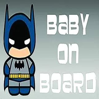 Solo e70 baby on board printed car sticker, 15 x 15 cm - multi color