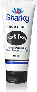 Starky skin prighting mask 100ml with silver maskblack pearl mask