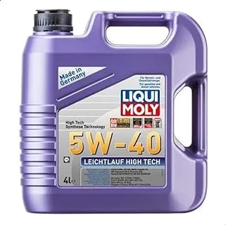 Liqui Moly 5W-40 High Tech Engine Oil With Low Vescosity, 4 Litres