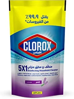 Clorox 5X1 Pouch Disinfecting Household Cleaner, Lavender - 200 ml