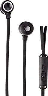 Celebrat g10 heavy bass in ear earphones with mic and noise isolation compatible with devices with 3.5 mm jack - black, Wired Headphones Headset