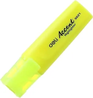 Deli es621 chisel highlighter - yellow