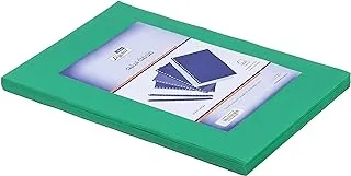 Digital a4 binding covers, green, 100 pieces