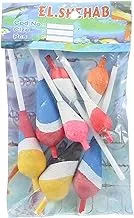 El shehab fishing floats multi color set of 8