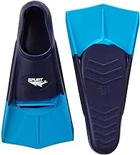 SPURT Spurt Silicon Swimming Fins, Size 39-40 Blue and Navy