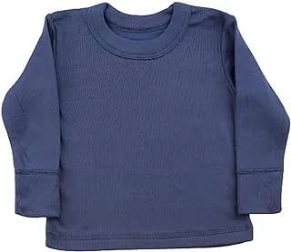 Elsayaad El Sayaad boys 5625 Long Sleeves Thermal Underwear, Navy, 9 Years