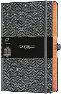 CASTELLI NOTEBOOK PKT RUL C&G DIAMONDS COPPER