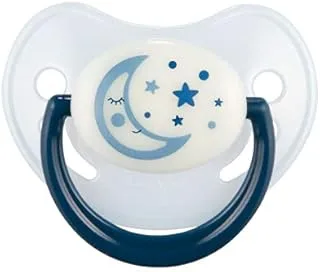 Canpol babies Silicone Orthodontic Soother 6-18m NIGHT DREAMS_Blue