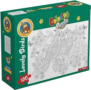 Lovely Birds Coloring Puzzle - 150 PCS