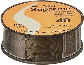 Sufix Supreme Fishing Line, 0.40 mm, 100 m - Black