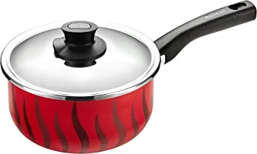 Tefal tempo flamesauce pan with handle, size 18 cm, red - 220092518