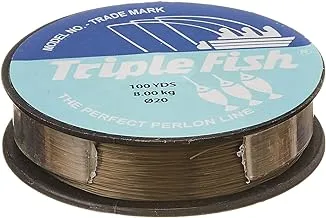 Triple Fish Fishing Line, 0.20 mm, 100 m - Black