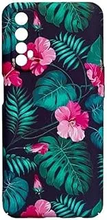 Dragon Flower Back Cover Hard Creative Case For Realme Narzo 20 Pro - Multi Color