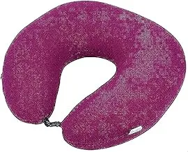 Standard Neck Pillow Cotton Cloth - Foam - One Size - Fouchia