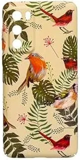 Dragon flower back cover hard creative case for oppo p40 - multi color