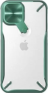 Nillkin cyclops series camera protective case for apple iphone 12 mini 5.4-green