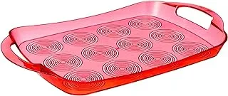 Renga Plastic Serving Tray Red