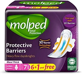 Molped Total Protection - Single Pack - long 7 Pads