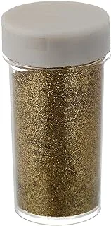 El Maayergy 23996-3 Plastic Powder Glitter Tube - Gold