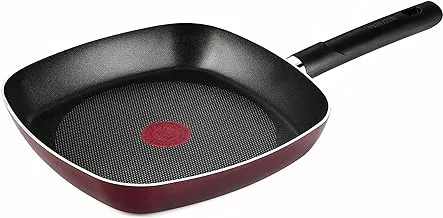 Tefal armatal grill with handle, size 26 cm, dark purple - 220718026