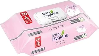 Hygiene Wet Wipes Baby Sensitive Skin 70+10W