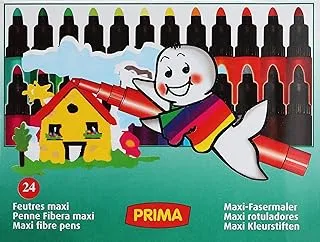 Prima fiber tip coloring pens - 24 pieces