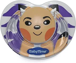 Baby Time Baby Accessories BT144 Silicone Orth Soother With a cover No 2 Burpel cat 1.0 Piece