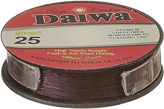 Daiwa fishing line, 0.25 mm, 100 m - red