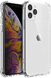 جراب iPhone 11 Pro Max ، جراب واقٍ رفيع للغاية من البولي يوريثان النحيف وشفاف وشفاف للغاية ، وظهر صلب من البولي يوريثان + جراب ناعم من مادة TPU ممتص للصدمات ومضاد للخدش (6.5 بوصة)