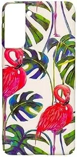 Dragon flower back cover hard creative case for samsung galaxy s21 plus - multi color