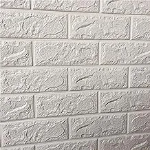 Self-adhesive brick wall sticker