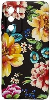 Dragon Flower Back Cover Hard Creative Case For Oppo P40 - Multi Color