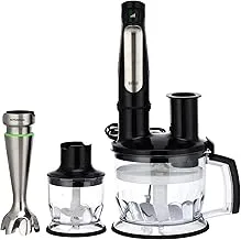 Braun MultiQuick 7 Hand Blender MQ7085X, Black, 1000W, Mixer, ActiveBlade System, EasyClick Plus System, Splash Control, International Warranty