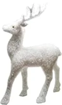 Refela deer shaped decorative piece for christmas - white