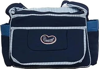 Universal Baby Supplies Croisette Baby Bag - Baby Blue & Navy