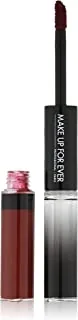 Make Up For Ever Aqua Rouge Waterproof Liquid Lip Color - 2 x 2.5 ml, 9 Burgundy