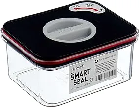 Neoflam smart seal food container with tight cover, 0.73 liter - clear