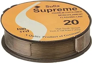 Sufix Supreme Fishing Line, 0.20 mm, 100 m - Black