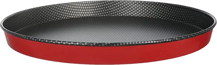 Tefal Pizza Tray, Non Stick, Size 33 cm, Red - 220104233